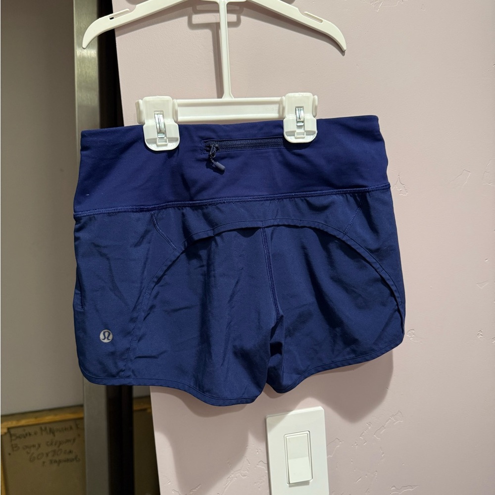 Lululemon Athletica Navy Blue Athletic Shorts